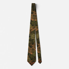 Gravata Traje de Camuflagem de Samambaia
