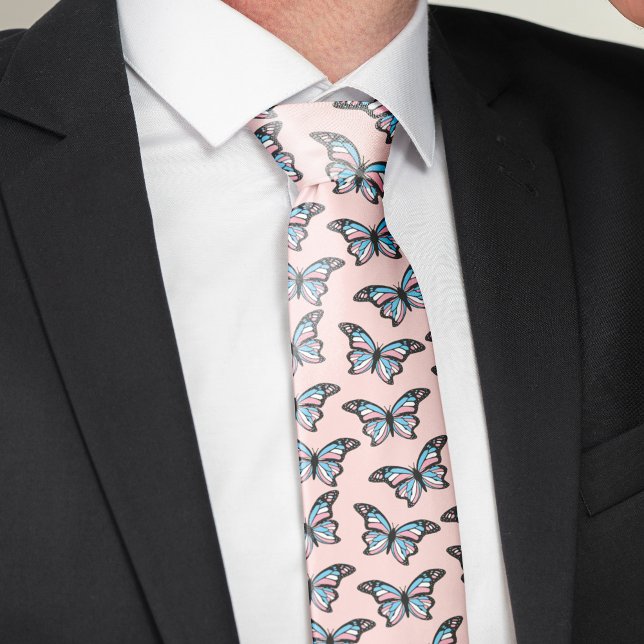 Gravata Transformar Orgulho de Transgênero LGBTIQ (Criador carregado)