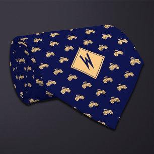 Gravata Trator Blue Farmer