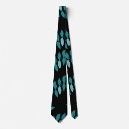 Gravata Travesseiro Decorativo de Jungle Tropical Aqua e P