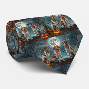 Gravata Treeing Walker Halloween Assustador
