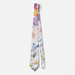 Gravata Trendência floral