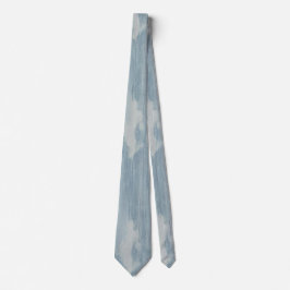 Gravata Trendy Blue Jean Tecido Neck Tie