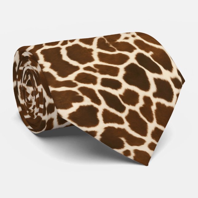 Gravata Trendy Elegant Cow Faux Leather Collection (Rolled)