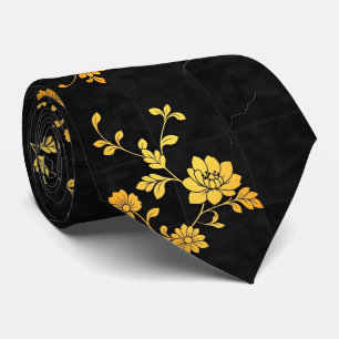 Gravata Trendy Luxury Elegant Coleção Floral