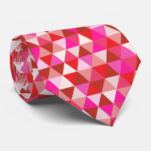 Gravata Triângulos geométricos/ajustáveis da PixDezines