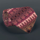 Gravata Tribal Western Pattern Castanho-Rosa - Cabeça-de-V<br><div class="desc">Padrão tribal ocidental marrom-rosa, touro-rosa, crânio de vaca, padrinhos de casamento de casamento e gravata no pescoço. Presentes de despedida de solteiro. A moda dos design, antigos e antigos fazendeiros. Imagem copyright Marg Seregelyi Fotografia.</div>