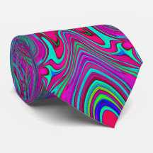 Trippy Retro Magenta, Abstrato azul e verde