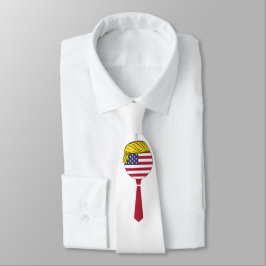 Gravata Trump USA Red