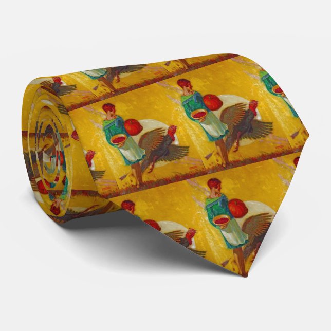 Gravata Tudo menos o peru (Rolled)