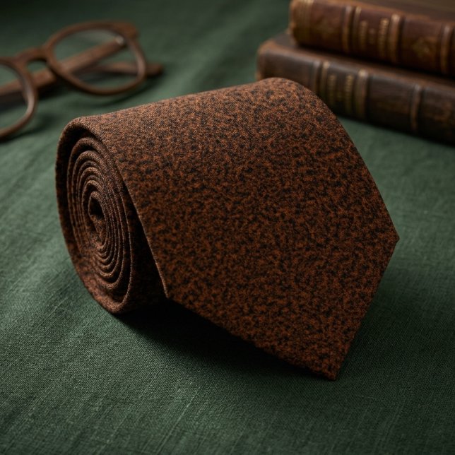Gravata Tweed Terracota Rico (Criador carregado)