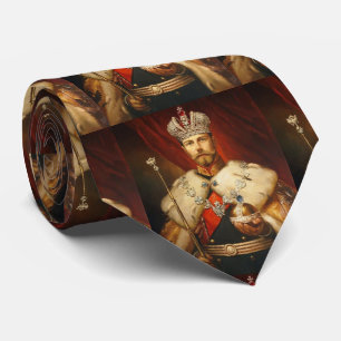 Gravata Tzar Nicolau II O Imperador Romanov da Rússia