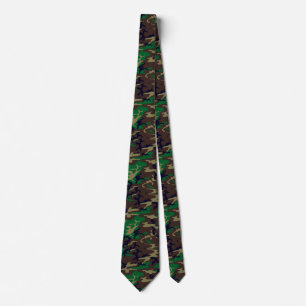 Gravata U.S. Laço militar do pescoço da camuflagem da
