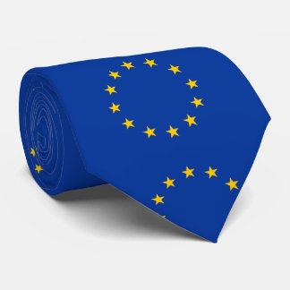 Gravata UE - Permanece - a bandeira da União Europeia