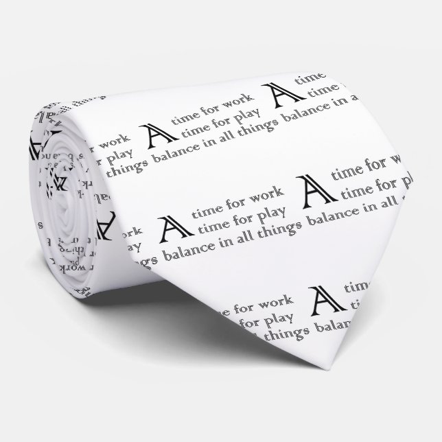 Gravata Um tempo (Rolled)