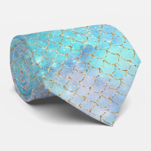 Gravata Uma Galáxia de Sereia Série Design 2