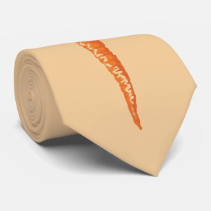 Gravata Único design bonito da cenoura
