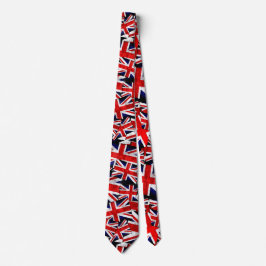 Gravata Union Jack British England Flag Reino Unido