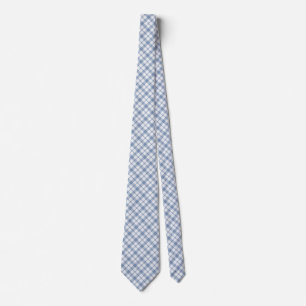 Gravata unisex do azul de índigo e a branca da
