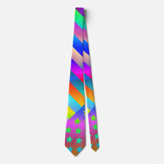 Gravata United USA Rainbow Flag Neck Tie