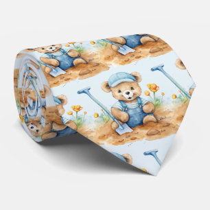 Gravata Urso Azul