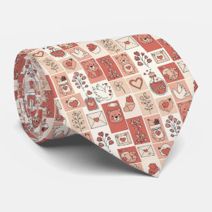 Gravata Urso Fofo - Suave Floresta em Pastel (6)