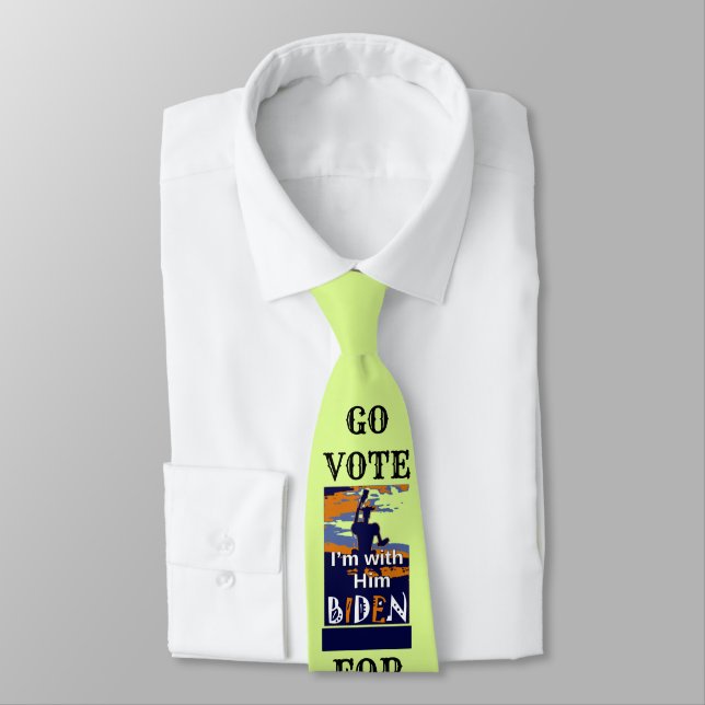 Gravata Vá Votar (Amarrado)