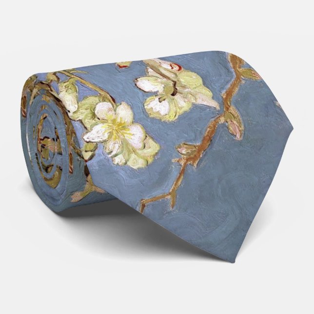Gravata Van Gogh Almond Blossom (Rolled)