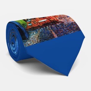 Gravata Van Gogh, Cafe Terrace à Noite, Art