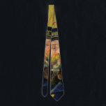 Gravata Van Gogh Postman. Retrato impressionismo<br><div class="desc">Tinta do pescoço de Van Gogh "The Postman (Joseph Roulin)".</div>