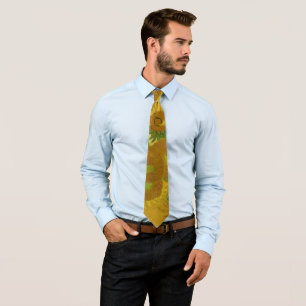 Gravata Van Gogh Sunflower Design Tie