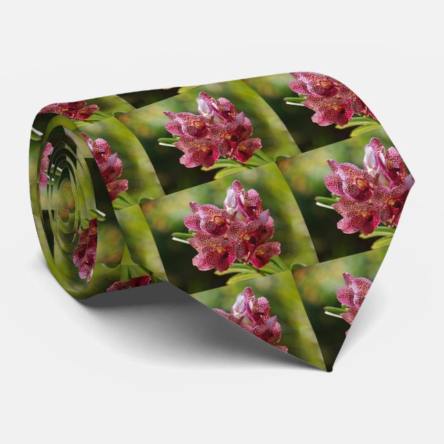 Gravata Vanda Buquê Men's Tie (Rolled)