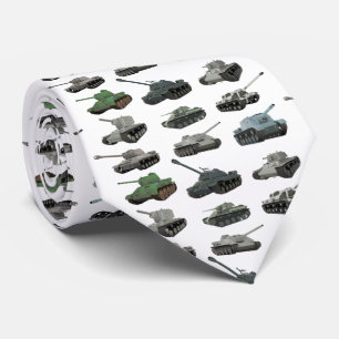 Gravata Vários Tanques de WW2 soviéticos