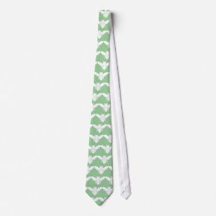 Gravata Verde de grama dos amantes da abelha formal