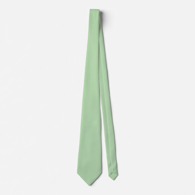 GRAVATA VERDE MENTA PARA ESCRITÓRIO SIMPLES MODERN (Frente)