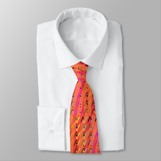 GRAVATA VERIFIQUE A TECLA MARK TIE NECKTIE (Amarrado)