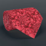 Gravata Vermelho Floral Tropical<br><div class="desc">A gravata floral de gengibre vermelho tropical é legal para o escritório,  uma noite na cidade,  um casamento,  para o noivo ou padrinhos de casamento ou dá como presente para seu marido,  pai,  irmão ou melhor amigo. Faça uma declaração! Mais designs na nossa loja.</div>