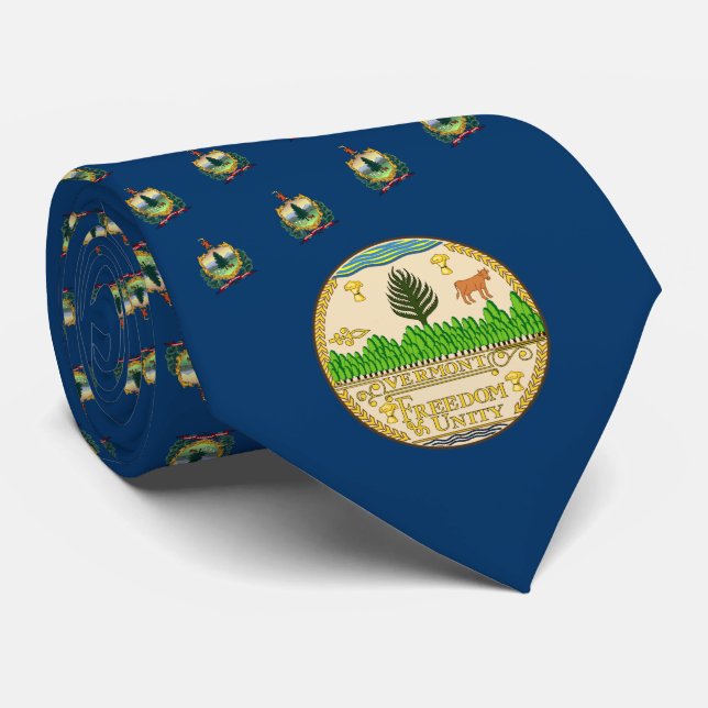 Gravata Vermonter Flag & Seal, Flag of Vermont (Rolled)
