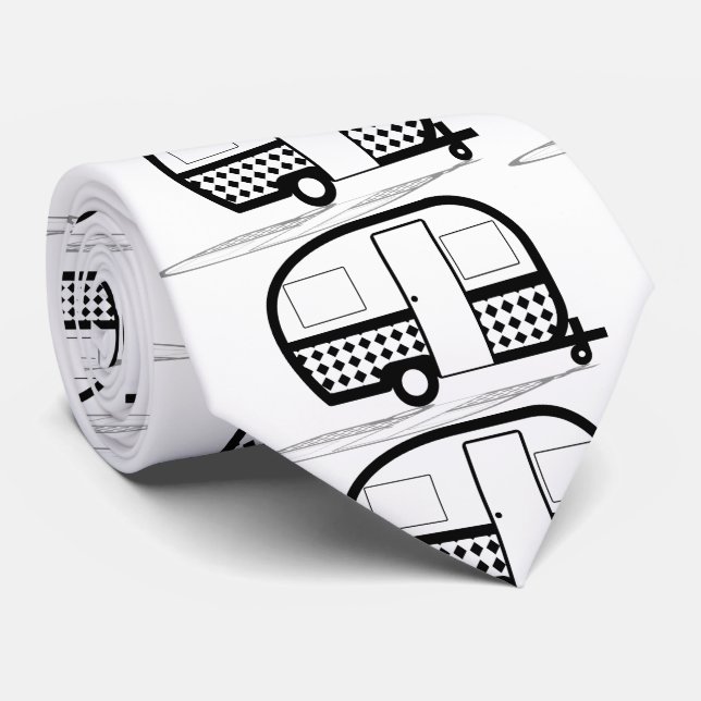 Gravata Viagem clássico do reboque do caravana Thunder_Cov (Rolled)