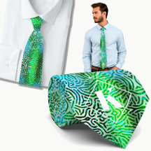 Vibrações legais azul & verde 