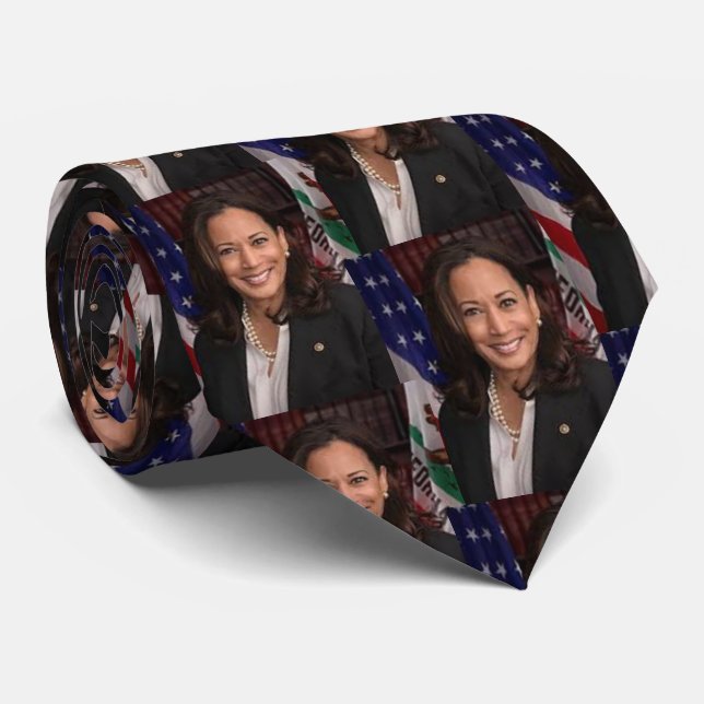 Gravata Vice-Presidente Kamala Harris Necktie (Rolled)
