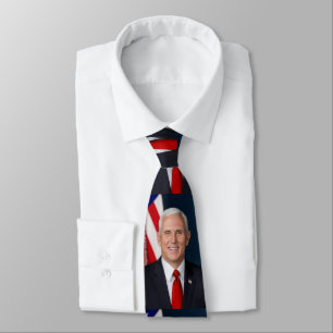 Gravata Vice-Presidente Mike Pence Neck Tie