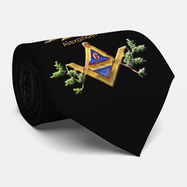 Gravata Vida Maçônica (Rolled)