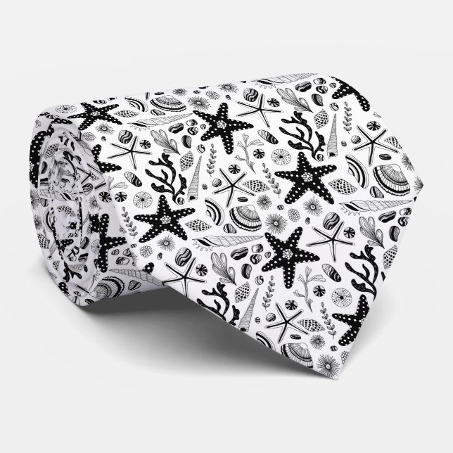 Gravata Vida marinha (Rolled)