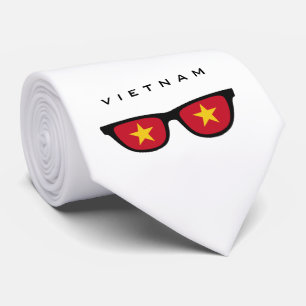 Gravata Vietnã Formata texto personalizado e gravações de