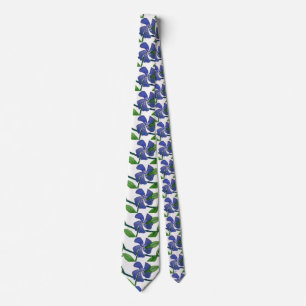 Gravata "Vinca #1" Colheita de Jardim Flor