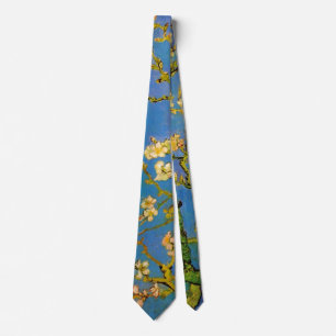 Gravata Vincent van Gogh - Amendoeira em Flor