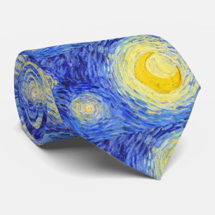 Gravata Vincent Willem van Gogh, "Noite Estrelada" ネ ク タ イ
