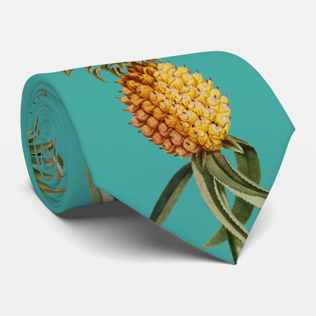 Gravata Vintage Abacaxi (Rolled)