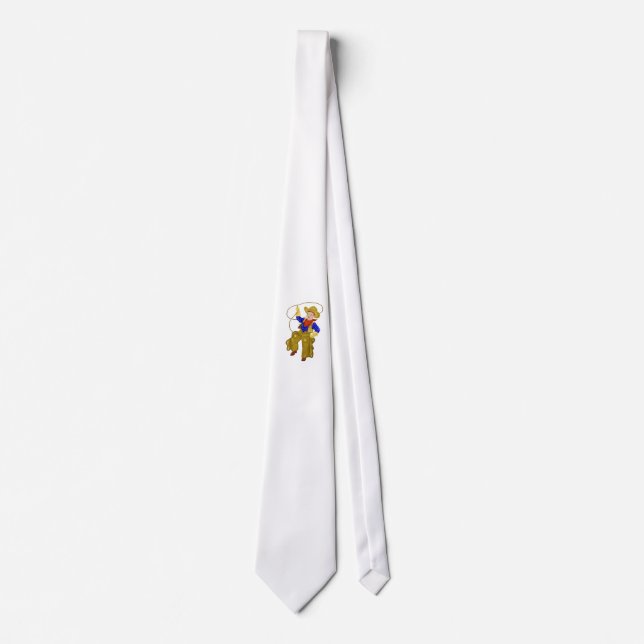 Gravata Vintage Cowboy (Frente)